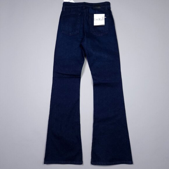 $275 EmRata X Adriano Goldschmied Anisten High Rise Sway Slit Bootcut Jean Sz 26 - Picture 3 of 11